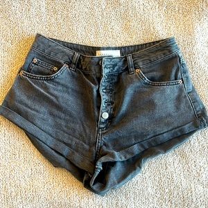 Topshop black shorts